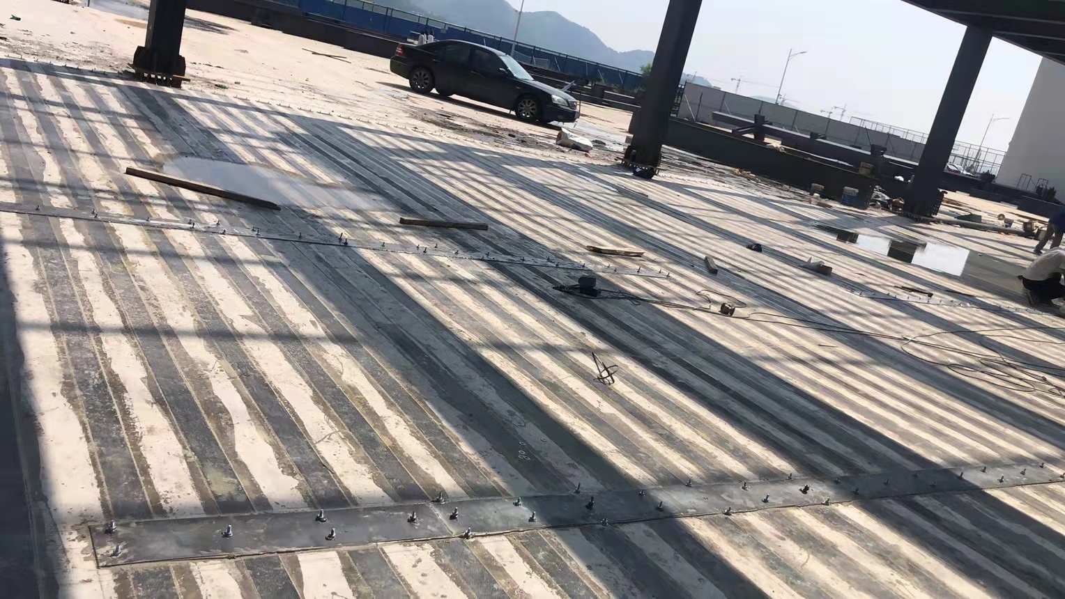 兴隆台恒星科技学院体育馆结构加固